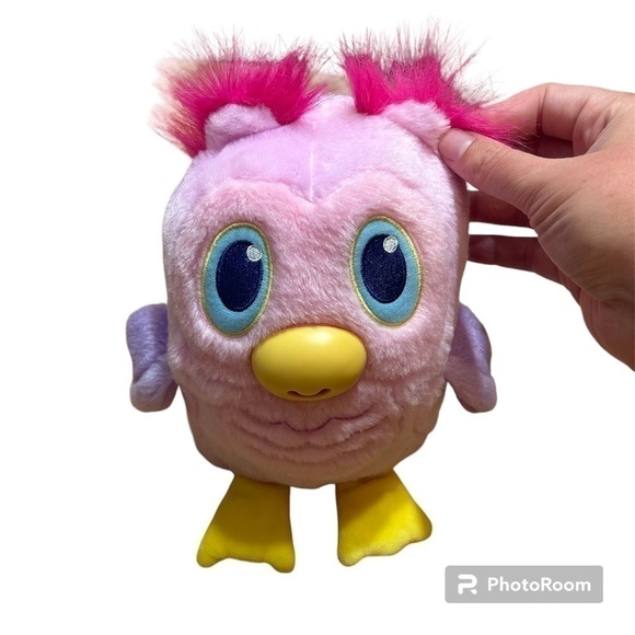Koo Koo Egg Drop Owl Plush Kids Toy Pink Missing Eggs - Picture 1 of 7